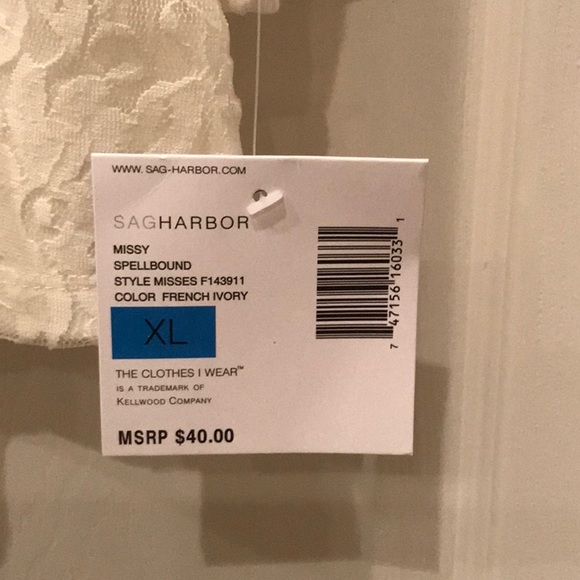 French Ivory long sleeve top. - Picture 3 of 4